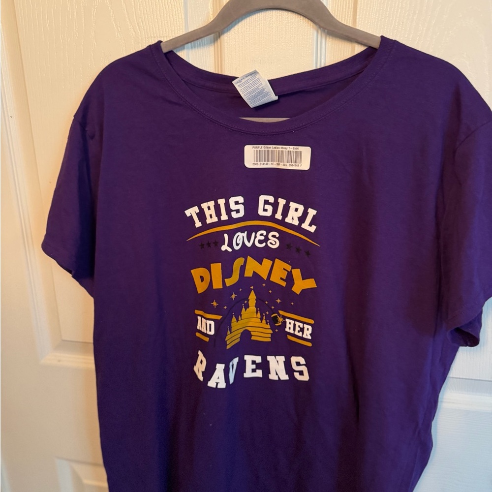 Woman’s XXL Baltimore Ravens T-Shirt
